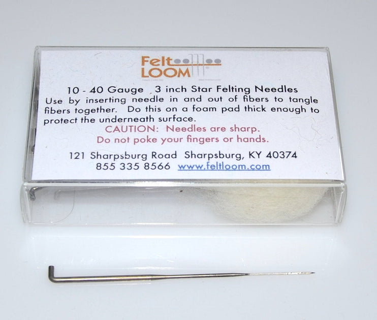 Felting Needle Tool Refills - fine or heavy weight needles — Loop of the  Loom