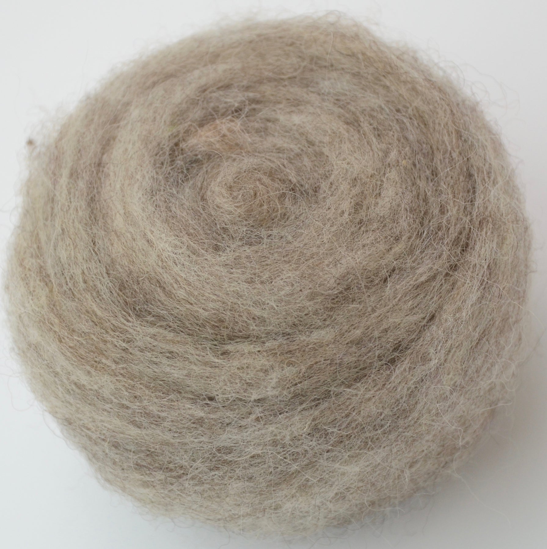 NATURAL BROWN- American Farm Wool- Medium Grade Wool Roving for Feltin –  FeltLOOM