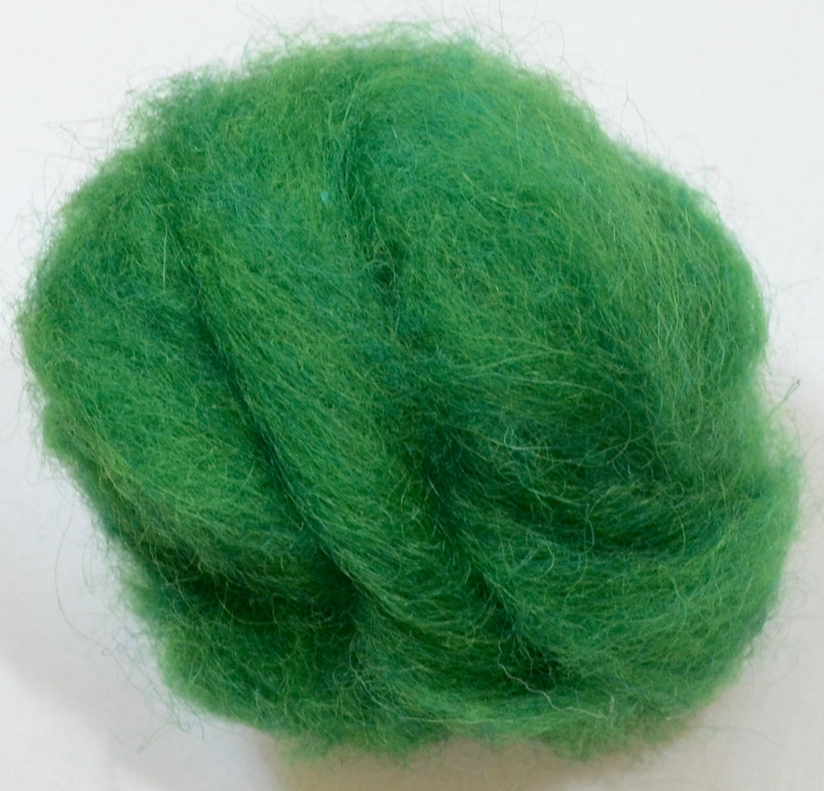 EMERALD GREEN- American Farm Wool- Medium Grade Wool Roving for